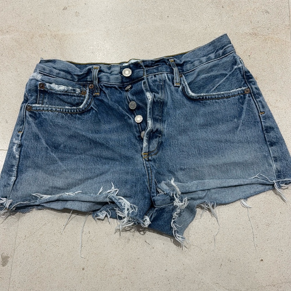 Agolde Parker Denim Shorts